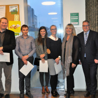 Frá athöfninni. Myndin er fengin af vef HÍ.