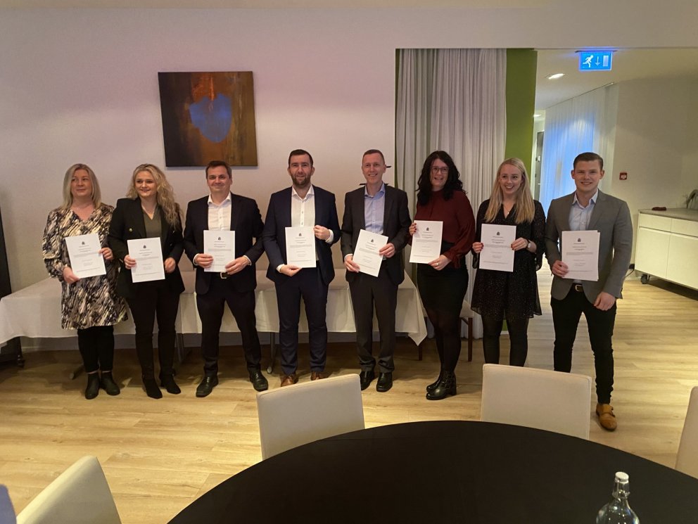 Frá vinstri: María Kristín Rúnarsdóttir, Fríða Rúnarsdóttir, Eyjólfur Bjarni Sigurjónsson, Garðar Þó…