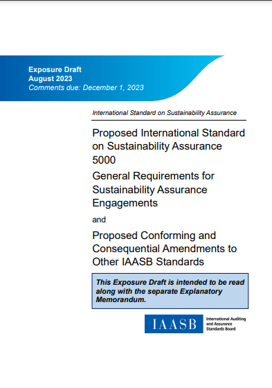 Drög að sjálfbærnistaðfestingarstaðli ISSA 5000 og umsögn NRF