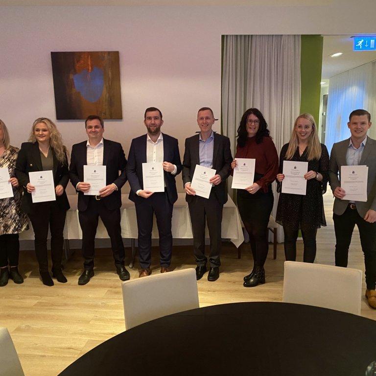 Frá vinstri: María Kristín Rúnarsdóttir, Fríða Rúnarsdóttir, Eyjólfur Bjarni Sigurjónsson, Garðar Þó…